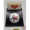 Image 2 : RCM Canada 2013 $20 Fine Silver Coin : 75th Anniversary of Superman™ Man of Steel (COA #050
