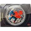 Image 3 : RCM Canada 2013 $20 Fine Silver Coin : 75th Anniversary of Superman™ Man of Steel (COA #050