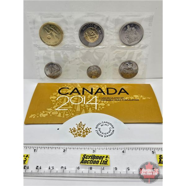 RCM Canada Uncirculated Year Set 2014