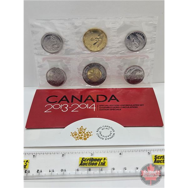 RCM Canada Uncirculated Year Set 2013-2014 : Special Edition