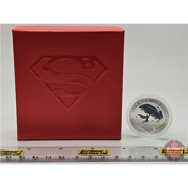 RCM Canada 2014 $10 Fine Silver Coin : Iconic Superman™ Comic Book Covers : Action Comics #