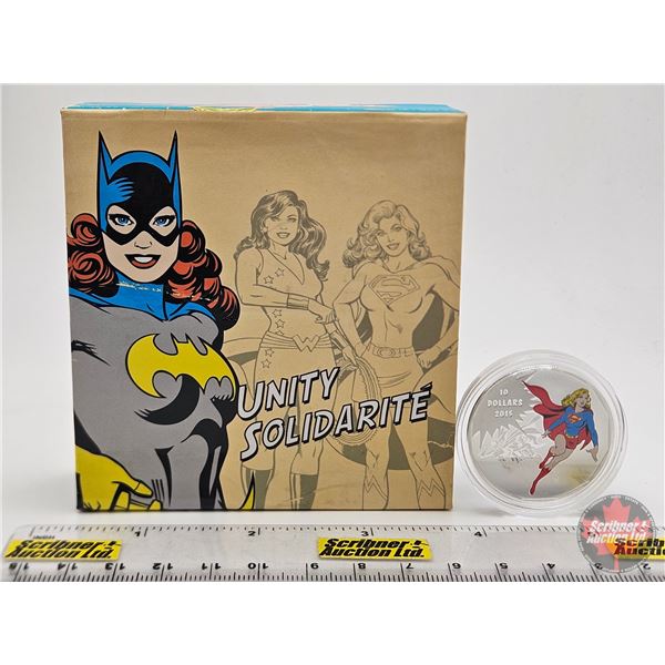 RCM Canada 2015 $10 Fine Silver Coin : DC Comics™ Originals : Unity (COA #01306) (99.99%) (