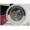 Image 2 : RCM Canada 2015 : $20 Fine Silver Coin : Wolf (COA #6135) (99.99%) (GST Exempt)