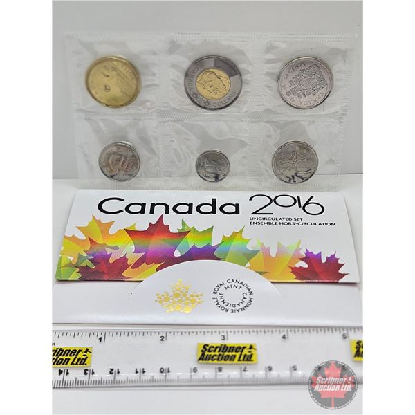 RCM Canada Uncirculated Year Set 2016