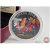 Image 2 : RCM Canada 2016 $20 Fine Silver Coin : Canadian Landscapes Series : The Rockies (COA #0863) (99.99%)
