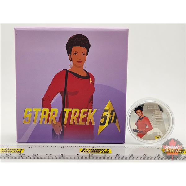 RCM Canada 2016 $10 Fine Silver Coin : Star Trek™ Uhura (COA #10080) (99.99%) (GST Exempt)