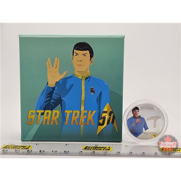 RCM Canada 2016 $10 Fine Silver Coin : Star Trek™ Spock (COA #04336) (99.99%) (GST Exempt)