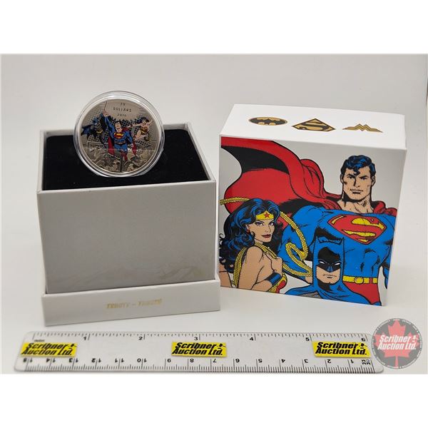 RCM Canada 2016 $20 Fine Silver Coin : DC Comics™ Originals : THE TRINITY (COA #02137) (99.