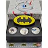Image 1 : RCM Canada 2016 DC Comics™ Originals : Fine Silver 3-Coin Set - THE MAN OF STEEL (COA #0703