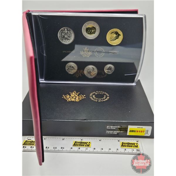 RCM Canada 2017 Specimen Set : Snow Goose (COA #10782)