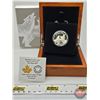 Image 4 : RCM Canada 2017 $20 Fine Silver Coin : Master of the Land : The Timber Wolf (COA #5065) (99.99%) (GS