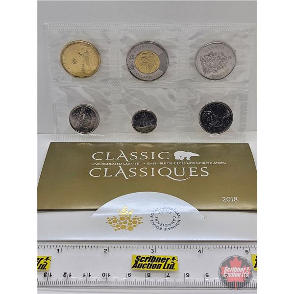 RCM Canada Uncirculated Year Set 2018 Classic