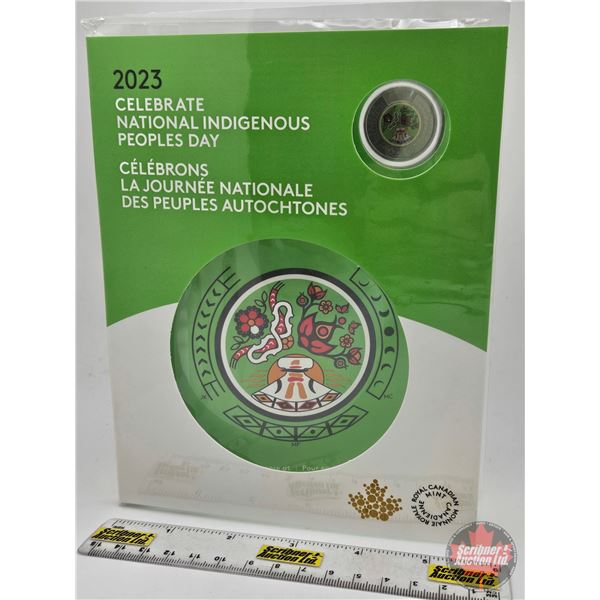 RCM Canada 2023 : Seven-Coin Set : Commemorative Collector Keepsake Card : Celebrate National Indige