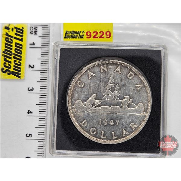 Canada One Dollar 1947 Blunt 7