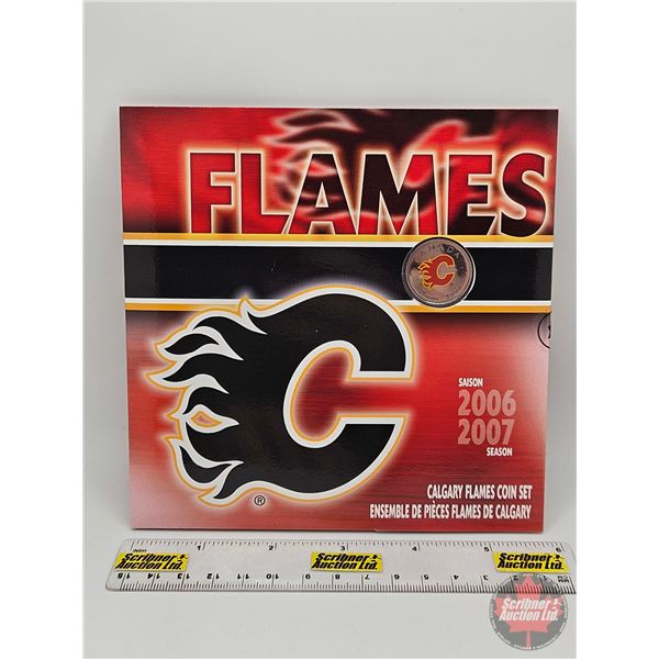 RCM Canada 2006-2007 Season Calgary Flames Seven-Coin Gift Set