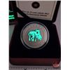 Image 3 : RCM Canada 2012 : 25-Cent Coloured Coin : Prehistoric Creatures : Pachyrhinosaurus Lakustai (COA #12