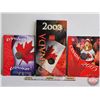 Image 1 : RCM Canada Collector Combo (3): Colored Twenty Five Cent  - 2003 Canada - 2004 Celebration - 2005 Ca
