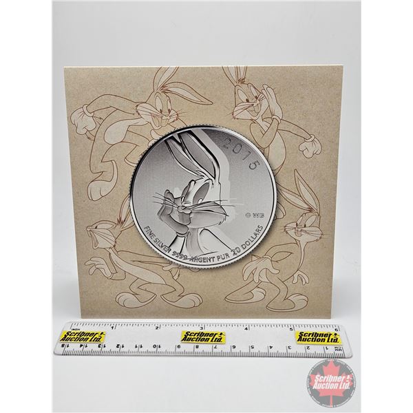 RCM Canada 2015 $20 Fine Silver : Bugs Bunny (99.99%) (GST Exempt)