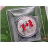 Image 3 : RCM Canada 2015 $25 Fine Silver : Canadian Flag (99.99%) (GST Exempt)
