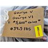 Image 5 : BULK : Canada One Cent : King George V & VI (1920-1952) (Consignor tag: 39.5lbs : 5600 + Coins)