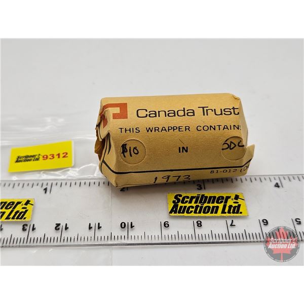 Canada Fifty Cent  Roll : 1973 (20 Coins)