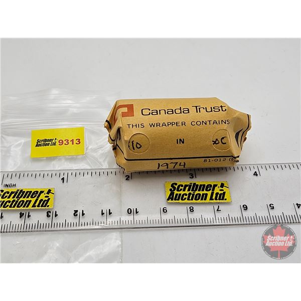 Canada Fifty Cent  Roll : 1974 (20 Coins)