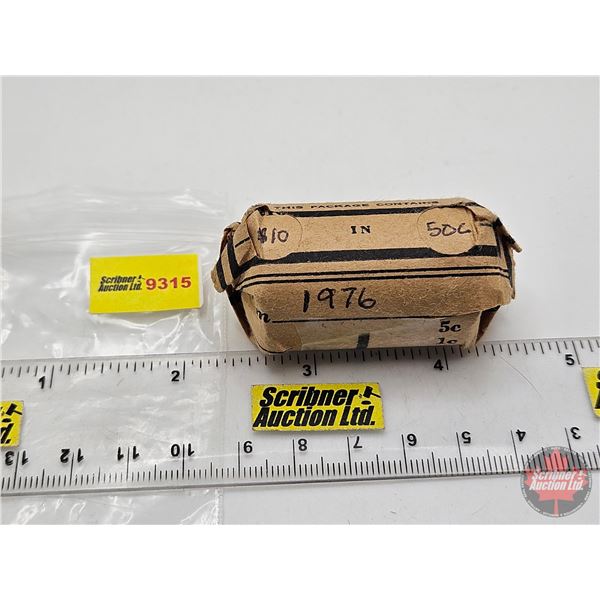 Canada Fifty Cent  Roll : 1976 (20 Coins)