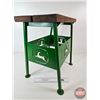Image 6 : John Deere Step Stool (Custom) (Steel & Wood) (Measures : 20-1/2"H x 20"W x 15"D)