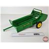 Image 1 : John Deere Manure Spreader : Diecast Metal (Possibly Refurbished) (Measures : 8"H x 9"W x 22"L)
