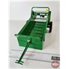 Image 2 : John Deere Manure Spreader : Diecast Metal (Possibly Refurbished) (Measures : 8"H x 9"W x 22"L)