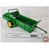 Image 3 : John Deere Manure Spreader : Diecast Metal (Possibly Refurbished) (Measures : 8"H x 9"W x 22"L)