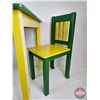 Image 3 : John Deere Kids Table & (2) Chairs (Table Measures : 24"H x 31-1/2"W x 23-1/2"D)