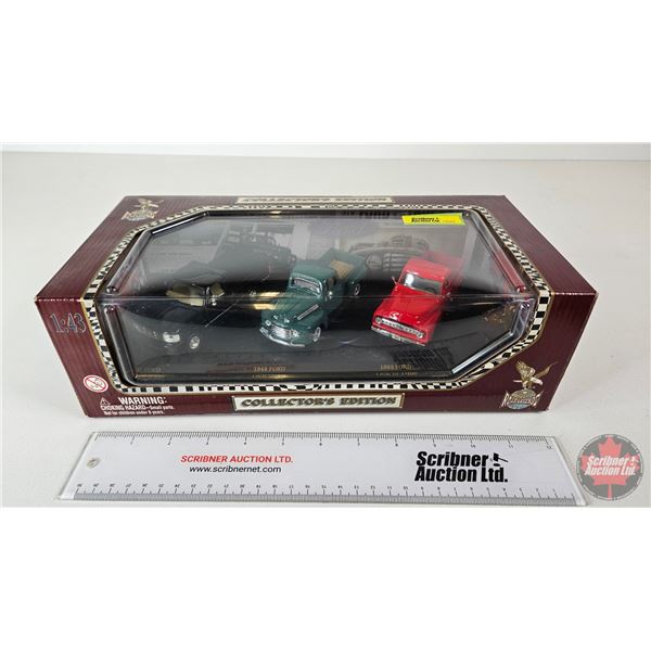 Ford Pickups : Collectors Edition (Road Legends) (Scale 1:43) (Box Measures : 4"H x 13"W x 6-1/4"D)
