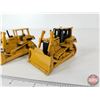 Image 2 : CAT Bulldozers (2) c/w CAT Articulating Water Truck (Norscot) (Scale 1:64)