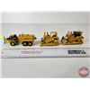 Image 5 : CAT Bulldozers (2) c/w CAT Articulating Water Truck (Norscot) (Scale 1:64)