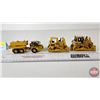 Image 8 : CAT Bulldozers (2) c/w CAT Articulating Water Truck (Norscot) (Scale 1:64)