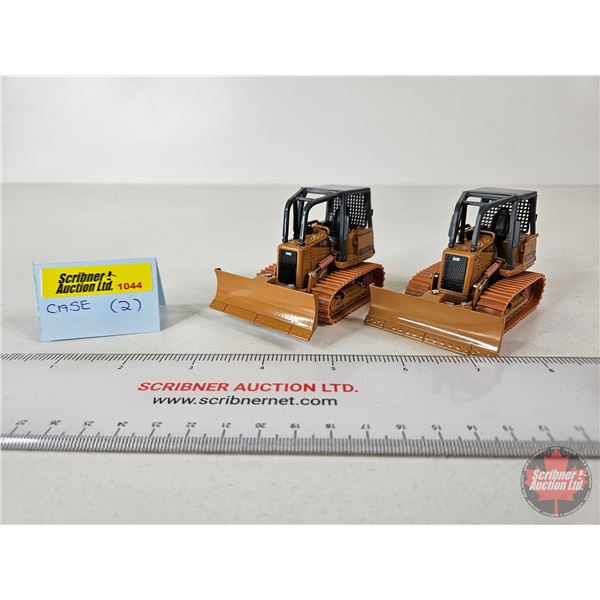 CASE 650H Bulldozers (2) (ERTL) (Scale 1:50)