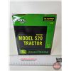 Image 6 : John Deere Model 520 Tractor (ERTL) (Scale 1:16) (Box Measures : 7"H x 9-3/4"W x 6"D)