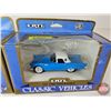 Image 4 : Classic Vehicles (3) : (ERTL) - '57 Chevy - '57 Thunderbird - '49 Ford Coupe (Scale 1:43) (Each Box 