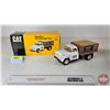 Image 1 : CAT : Caterpillar's 1957 Chevy Stake Truck (ERTL) (Scale 1:25) (Box Measures : 5"H x 7-1/4"W x 4-1/2
