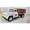 Image 2 : CAT : Caterpillar's 1957 Chevy Stake Truck (ERTL) (Scale 1:25) (Box Measures : 5"H x 7-1/4"W x 4-1/2