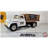 Image 9 : CAT : Caterpillar's 1957 Chevy Stake Truck (ERTL) (Scale 1:25) (Box Measures : 5"H x 7-1/4"W x 4-1/2