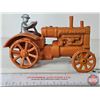 Image 5 : Allis-Chalmers Cast Iron Tractor w/Farmer  (Scale 1:16)