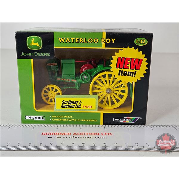 John Deere Waterloo Boy (ERTL) (Scale 1:32) (Box Measures : 4"H x 5-1/2"W x 3-1/2"D)