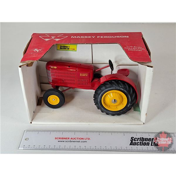 Massey Harris Super 101 Tractor : Collector Edition (Spec Cast) (Scale 1:16) (Exhaust Stack and Air 