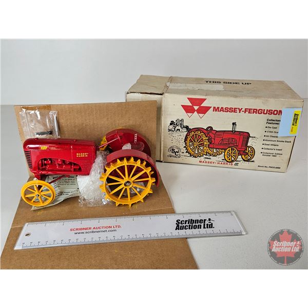 Massey Harris 101 Tractor : Collector Edition October 1990 (Spec Cast) (Scale 1:16) (Exhaust Stack a