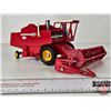 Image 5 : Massey Ferguson 760 Combine : 1978 (Britains) (Plastic) (Scale 1:32) (NOTE : Breakage - Header & Aug