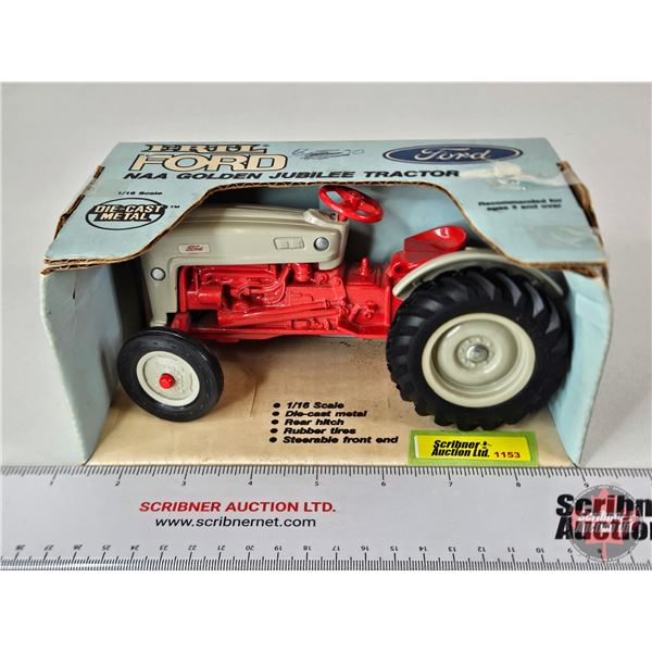 Ford NAA Golden Jubilee Tractor (ERTL) (Scale 1:16) (Box Measures : 3-3/4"H x 7-3/4"W x 4-1/2"D)