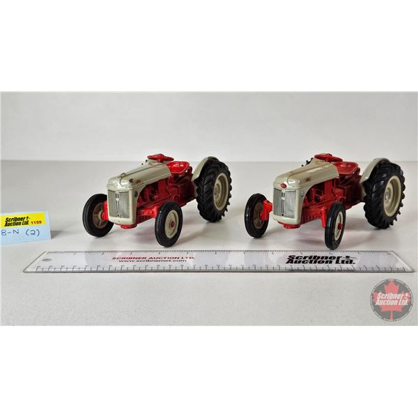 Ford 8N Tractors (2) (ERTL) (Scale 1:16)