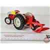 Image 7 : Ford 8N Tractor w/ 2 Bottom Plow (ERTL) (Scale 1:16)